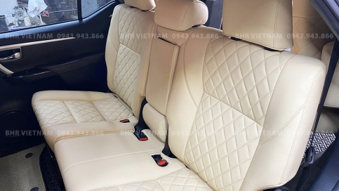 Bọc ghế da bò thật Toyota Fortuner: Cao cấp, Form mẫu chuẩn, mẫu mới nhất